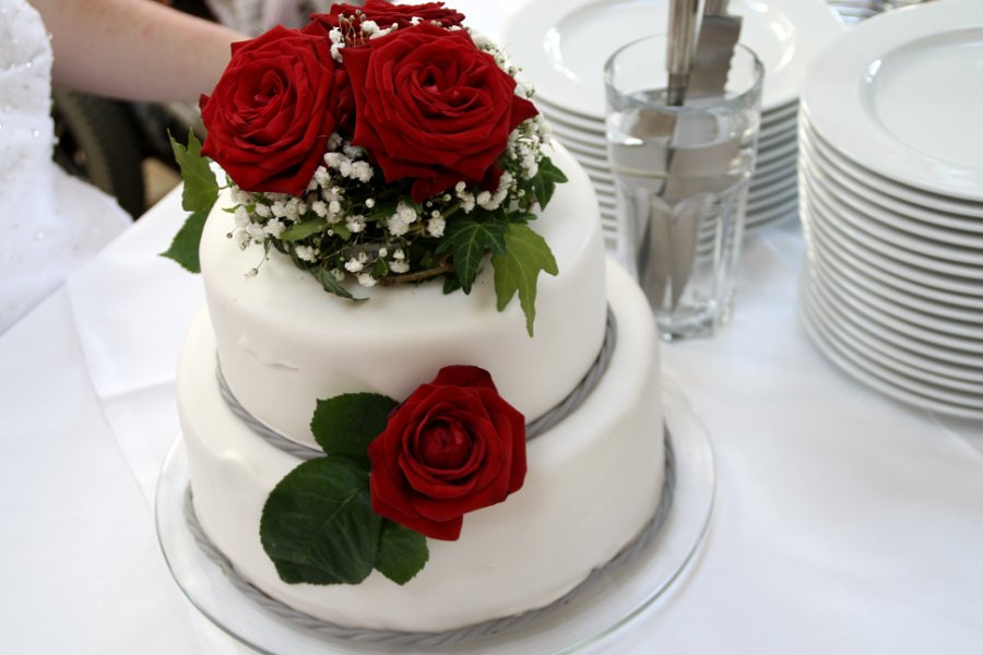 Die Hochzeitstorte